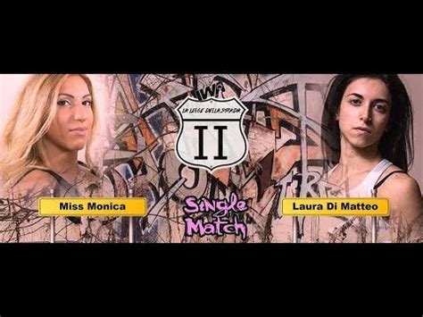 italian female wrestling|Miss Monica Passeri vs Laura Di Matteo .